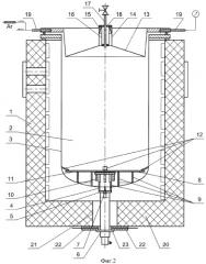 Устройство для магниетермического получения губчатого титана (патент 2310001)