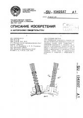 Секция щетки (патент 1542537)