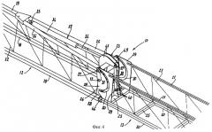 Устройство складывания стрелы крана с элементами, укладываемыми один в другой (патент 2249561)