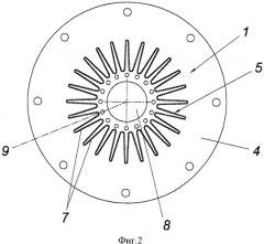 Теплообменник отжигательной печи для теплообмена между двумя текучими средами (патент 2493526)