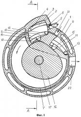 Роторный двигатель внутреннего сгорания (варианты) (патент 2506439)