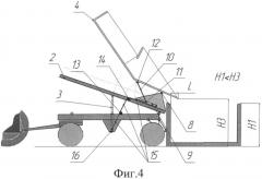 Самосвальное шасси со сменным кузовом для перегрузки зерна (патент 2540688)