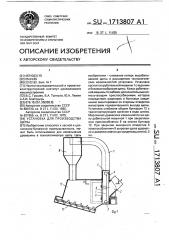 Установка для производства щепы (патент 1713807)