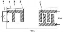 Фоточувствительный фильтр на поверхностных акустических волнах (патент 2439755)