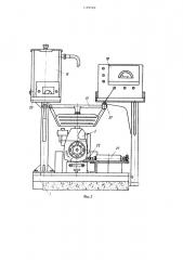 Стенд для испытания переносной моторной пилы (патент 1109592)