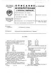 Чугун (патент 536249)