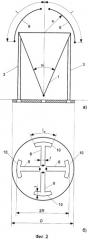 Двухчастотная двухмодовая антенна (патент 2262168)