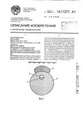 Способ внутрипочвенного орошения животноводческими стоками (патент 1611277)