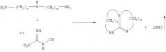 Способ получения циклического гуанидина из дициандиамида и содержащие его композиции покрытия (патент 2544238)