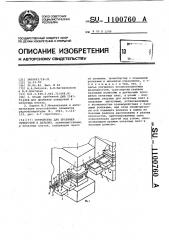 Устройство для пробивки отверстий в деталях (патент 1100760)