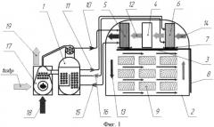 Конденсационная сушилка для пиломатериалов с абсорбционным утилизатором (патент 2499211)