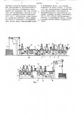 Линия для обработки шерстяных тканей расправленным полотном (патент 1553592)
