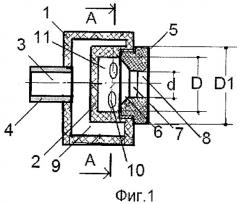 Широкофакельная центробежная форсунка (патент 2443477)
