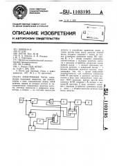 Электронные часы (патент 1103195)