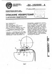 Устройство для лова рыбы (патент 1024040)