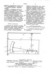 Устройство для измерения угловыхперемещений строительных конструк-ций (патент 800605)