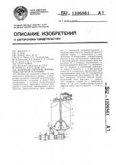 Камерный питатель пневмотранспортной установки (патент 1306861)