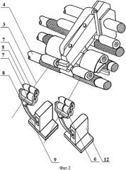 Устройство для выпуска мычки на прядильной машине (патент 2471898)