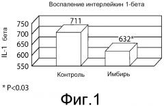 Композиции, содержащие имбирь, для облегчения или предотвращения воспалительных состояний (патент 2534891)