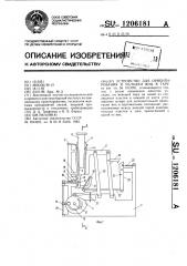 Устройство для ориентирования и укладки яиц в тару (патент 1206181)