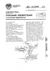 Автоматический выключатель (патент 1513540)