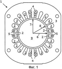 Однофазный двигатель переменного тока (патент 2516413)