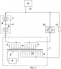 Устройство для измерения погрешности составных емкостных делителей высокого напряжения (патент 2408894)