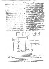 Устройство для отображения информации на экране электронно- лучевой трубки (патент 624252)