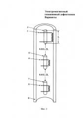 Электромагнитный скважинный дефектоскоп (варианты) (патент 2639270)