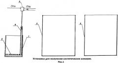 Способ получения синтетических алмазов и установка для осуществления способа (патент 2484016)