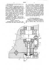 Исполнительный механизм пресса,преимущественно,для гибки и обжимки кабельных наконечников (патент 885045)