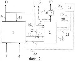 Электростанция с улавливанием и сжатием co2 (патент 2502876)