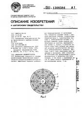 Сепаратор дезинтегратора (патент 1308384)