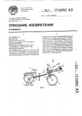 Велотренажер (патент 1716952)
