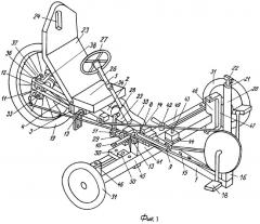 Складной веломобиль (патент 2274575)