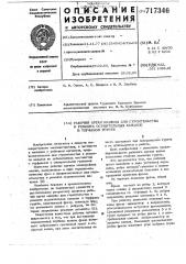 Рабочий орган машины для строительства и ремонта осушительных каналов в торфяном грунте (патент 717346)