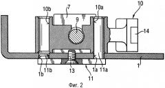 Устройство соленоида для управления работой ручки дверного замка (патент 2280140)