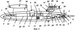 Атомная подводная лодка и газотурбинный двигатель морского исполнения (патент 2481233)