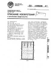 Способ испытания связных материалов (патент 1448238)