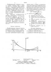 Модифицированная глобоидная передача (патент 853240)