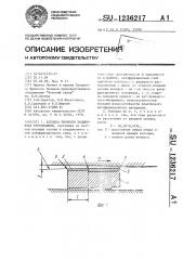 Колодка упорного подшипника турбомашины (патент 1236217)