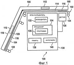 Устройство считывания радиочастотной идентификации для документа (патент 2437150)