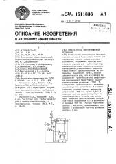 Способ пуска энергетической установки (патент 1511836)