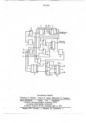 Устройство для контроля блока центрального управления (патент 714398)