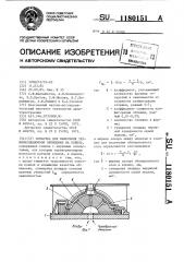 Оснастка для нанесения термоизоляционной облицовки на кокиль (патент 1180151)