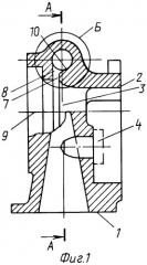 Корпус радиально-осевой турбины турбокомпрессора (патент 2253738)
