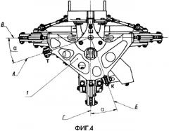 Суммирующий механизм для системы управления общим и циклическим шагом вертолетов трехточечной системы управления с наклонным расположением гидроприводов (патент 2578706)