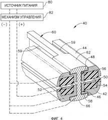 Элементы управления для шарнирного хирургического устройства (патент 2571602)
