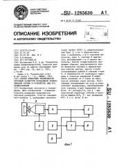 Способ измерения нелинейности строчной развертки передающей телевизионной трубки и устройство для его осуществления (патент 1285630)