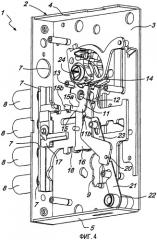 Замок для усиленных дверей и тому подобного (патент 2420641)